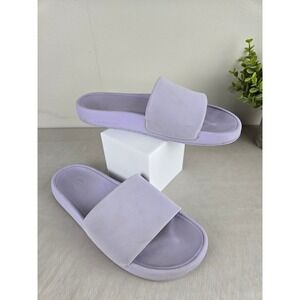 Lululemon Restfeel Slide Womens 9 Lilac Purple Sandals LW9FLQS Yoga Recovery